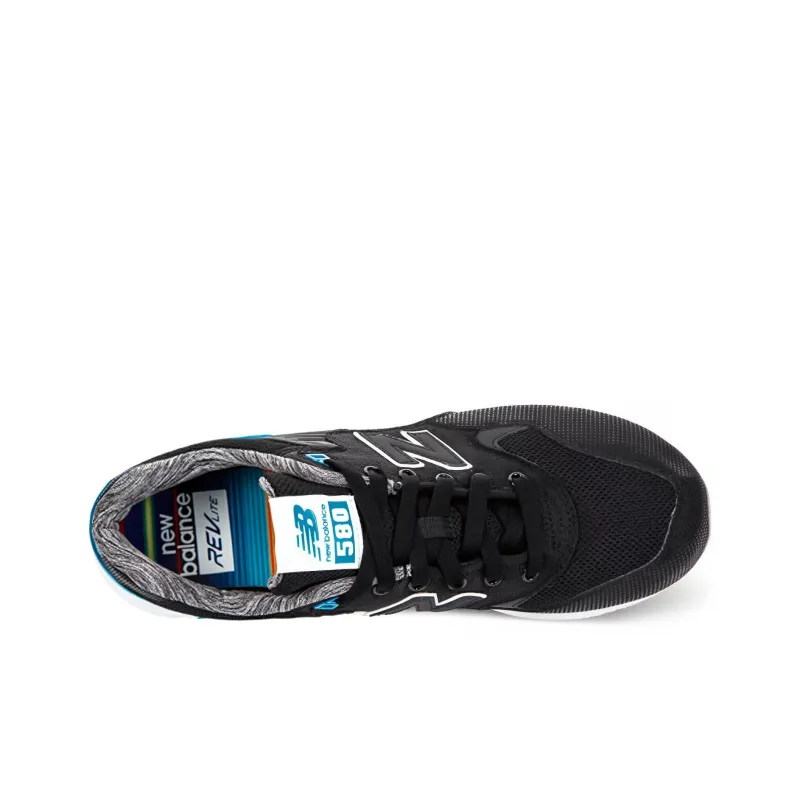 New Balance 580 Black/Blue-3