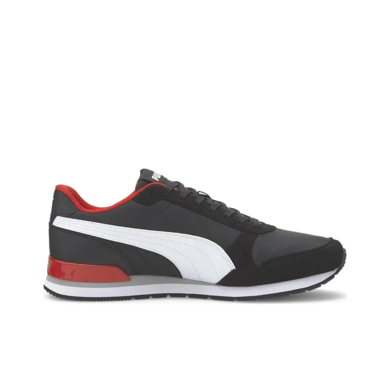 PUMA St Runner V2 Black/White/Red-1