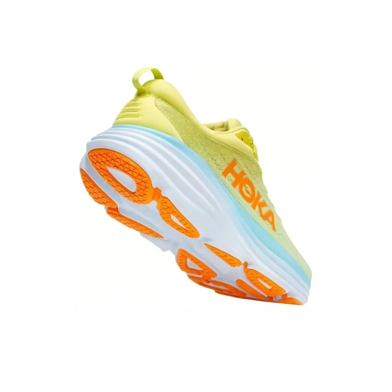 HOKA ONE ONE Bondi 8 Butterfly Yellow Evening Primrose-4
