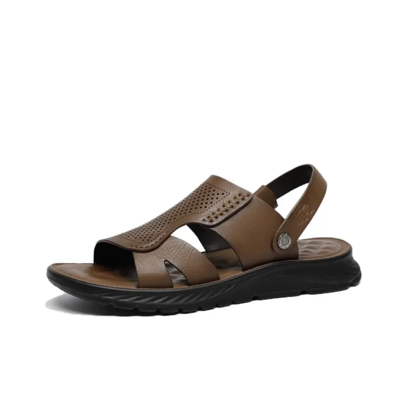 VOLO Slippers Strap Sandals Men's Gray-4