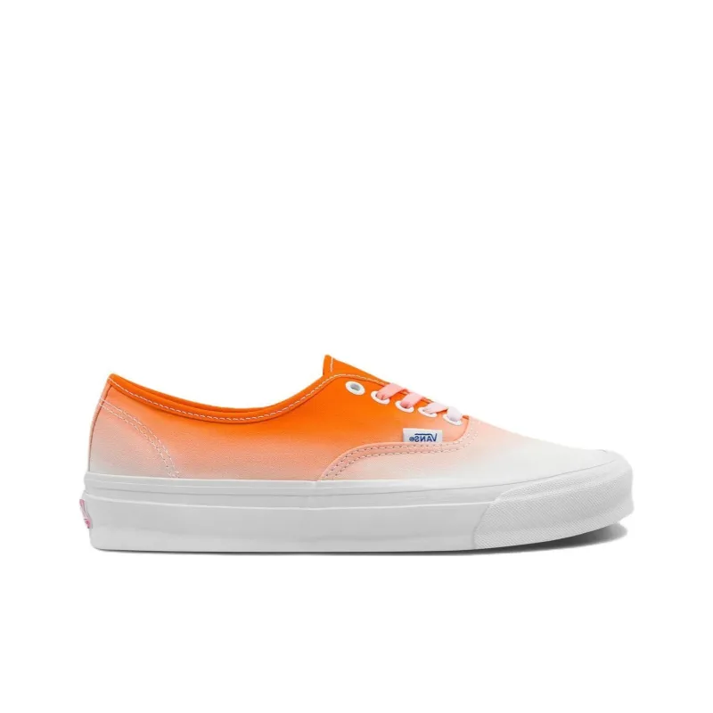 Authentic Og Vans Lx 'Dip Dye Orange White'-1