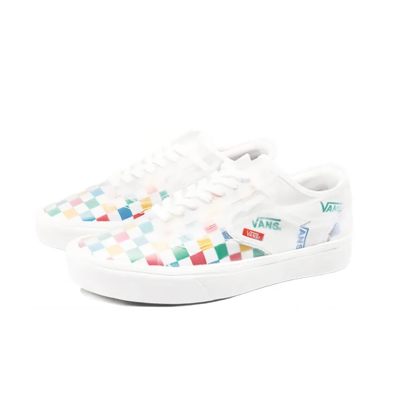 Slip Skool ComfyCush Vans 'Slip Skool Block Multi Checkerboard'-2