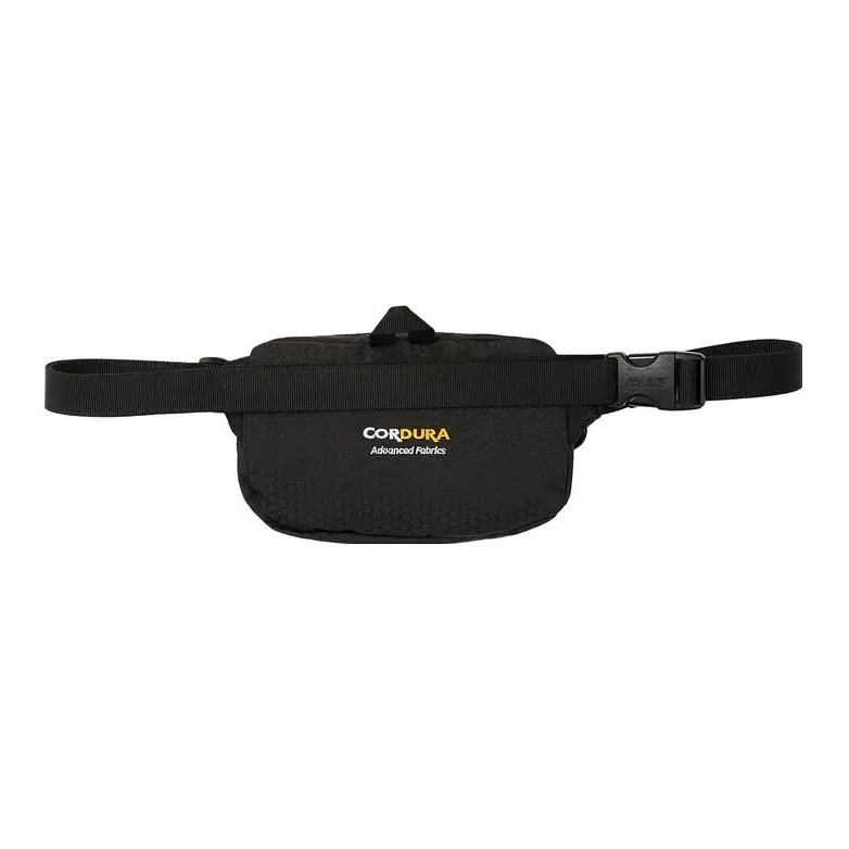 PALACE Cordura Eco Hex Ripstop Mini Waist Bag 'Black'-3