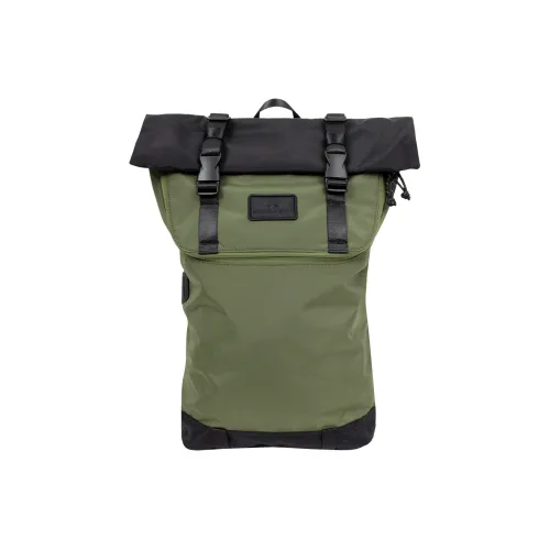 Doughnut Backpacks Black With Land Army Green