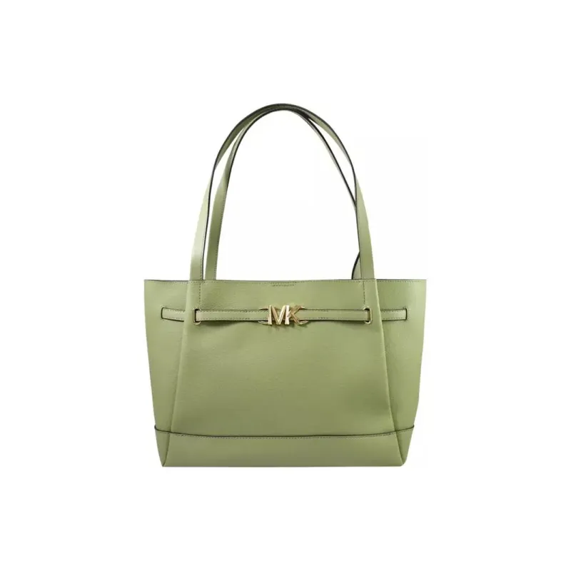 MICHAEL KORS Cow Leather Tote Bag Shopping Bag Women's Light Sage-0