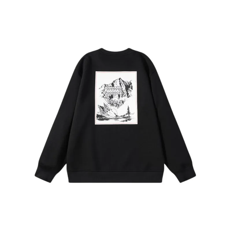 OUTDOOR PRODUCTS Sweatshirt Unisex Classic Black-1