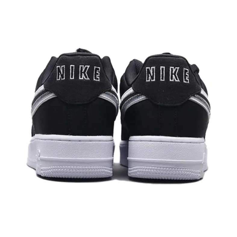 Nike Air Force 1 Low Reverse Stitch Black-4