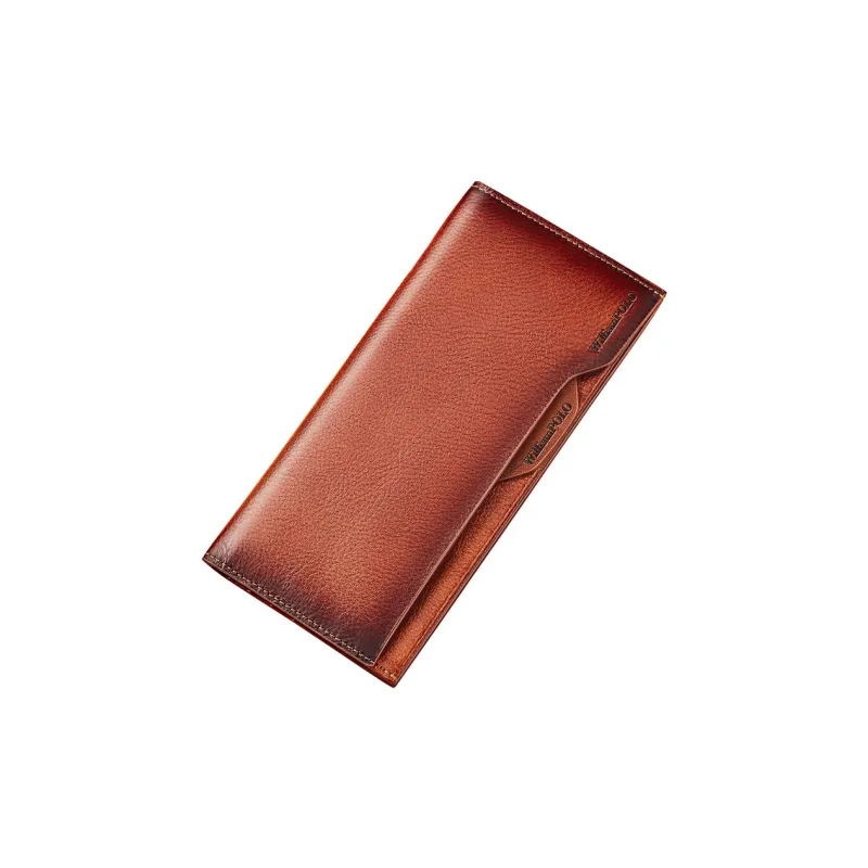 WilliamPOLO Top Grain Cow Leather Multifunction Card Holder Wallet Regular Men's Multicolor-22