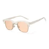 Porridge Water White Frame with Ocean Tea Brown Lens W20