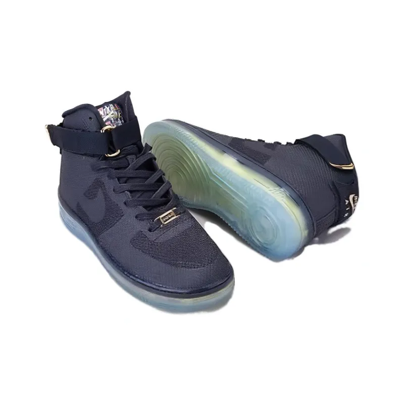 Nike Air Force 1 Cmft Lux 'Black Blue'-5