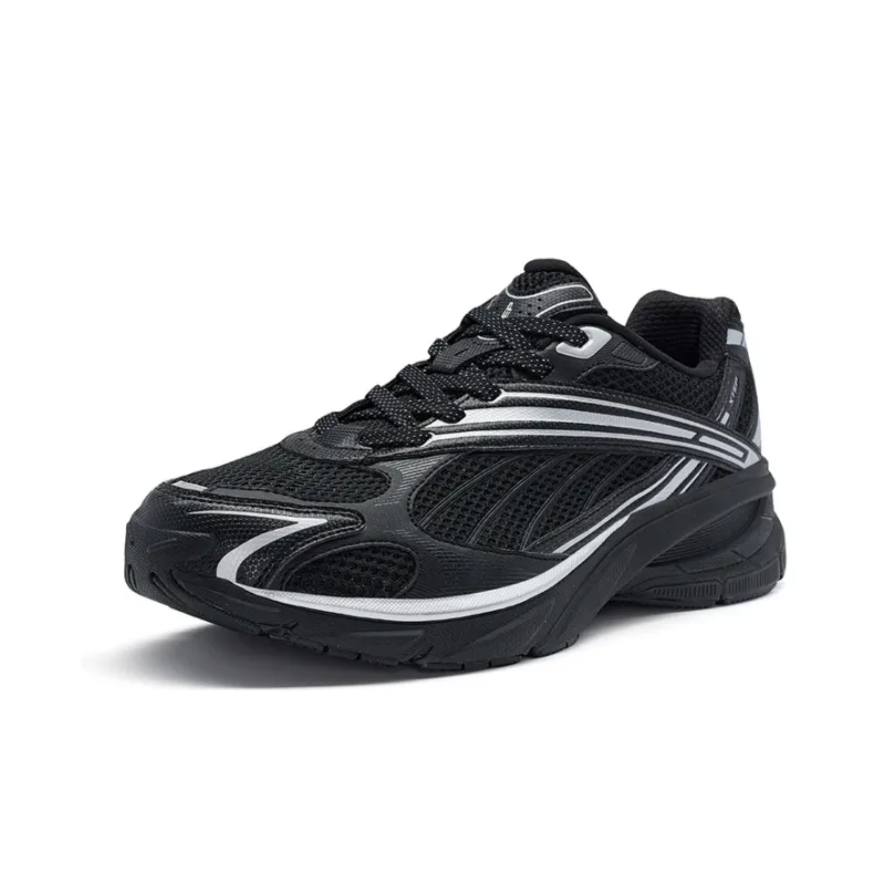 XTEP Little Basque Lightweight Coverage Low Top Casual Shoes Men's Urban Techwear Dark Chocolate-2