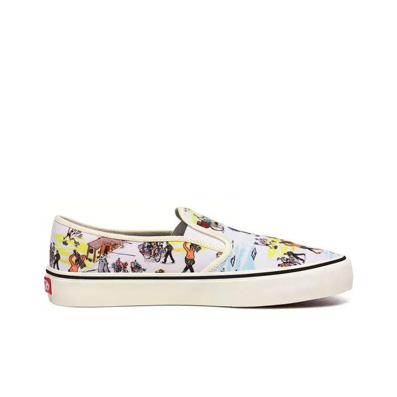 Vans Kide Slip On Surf White Unisex-1