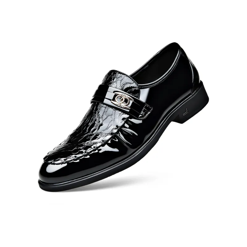 SHUPATE Loafers Men Black/Red-2