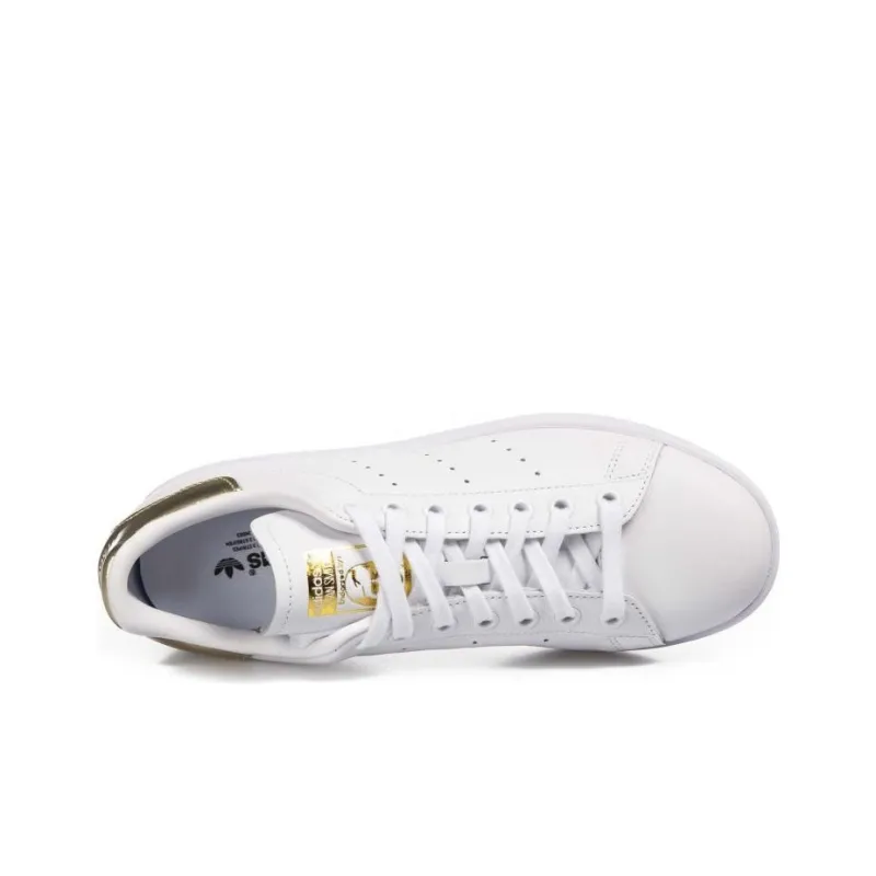 Adidas Stan Smith Cloud White Gold Metallic Women's-3
