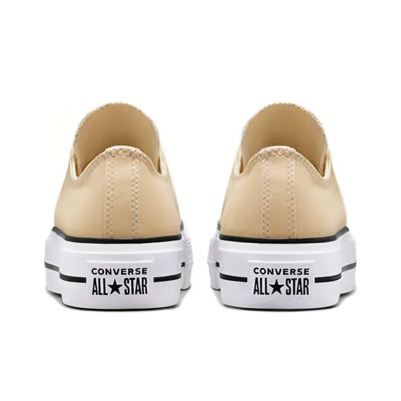 Converse Chuck Taylor All Star Lift Platform Canvas Low 'Oat Milk' Women's-4