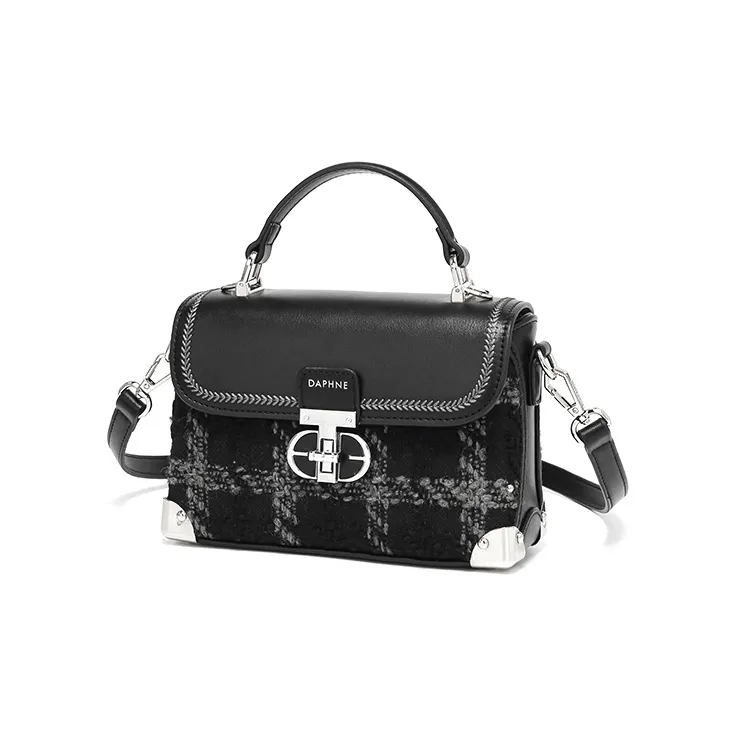 DAPHNE PU Crossbody Bag Women's Black-1