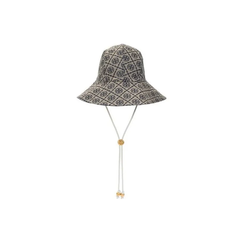 TORY BURCH Cotton Bucket Hats Women's Umber-1