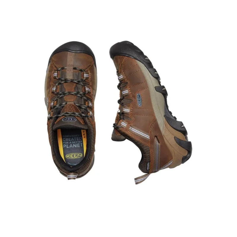 KEEN Targhee II Slip Resistant Low Top Outdoor Shoes Women's Brown-3