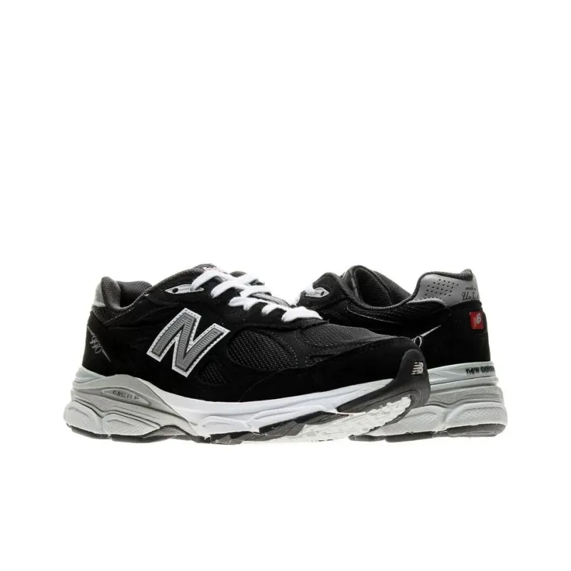 New Balance 990v3 Made In Usa 'Black White' Women's-4