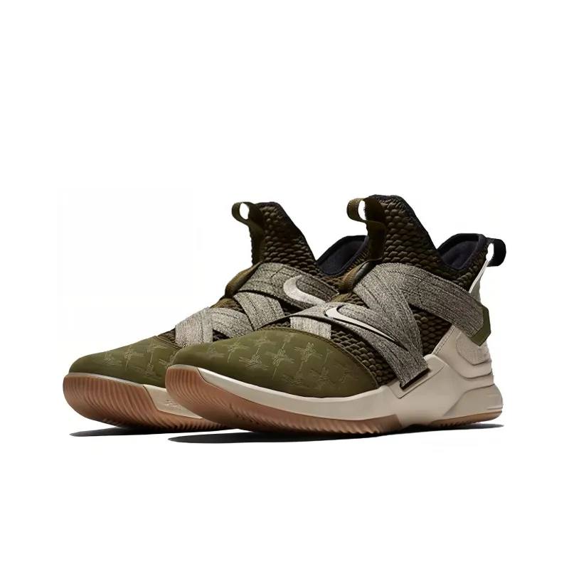 Nike LeBron Solder 12 Ep Olive Canvas-2