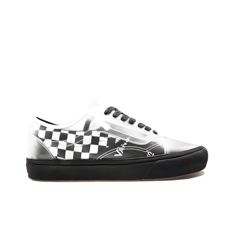 Slip Skool Vans ComfyCush 'Slip Skool Block Black Checker'-1