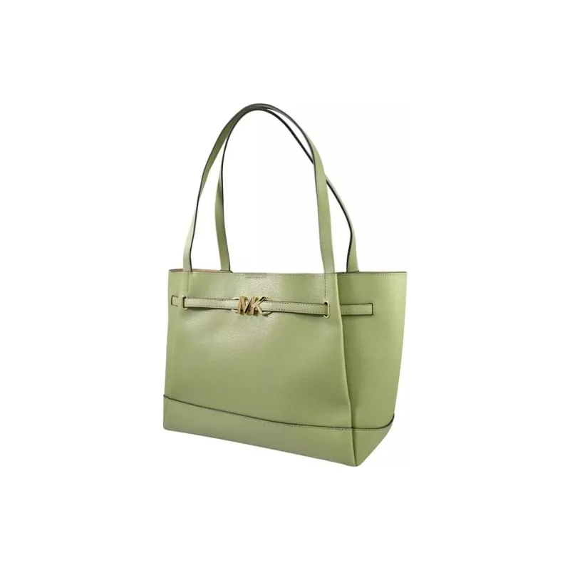 MICHAEL KORS Cow Leather Tote Bag Shopping Bag Women's Light Sage-1