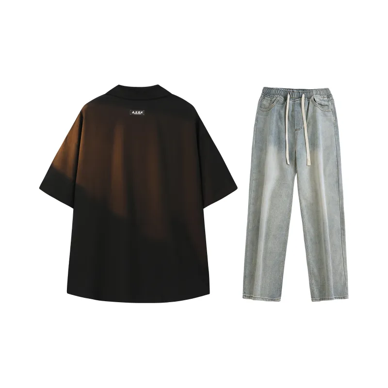 A.X.S.K Shirt Matching Set Unisex-26
