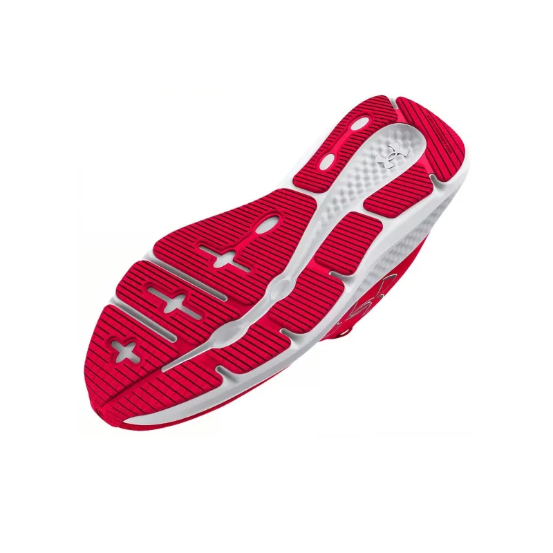 Under Armour Anti Slip Wear Resistant Low Top Running Shoes Men's Red-3