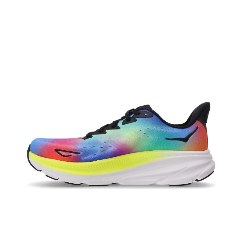 HOKA ONE ONE Clifton 9 Cushioning, Wear Resistant Low Top Running Shoes Women's Multicolor-2