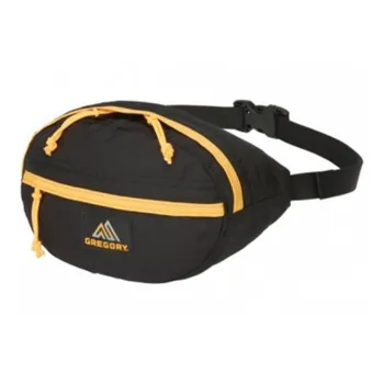 GREGORY Fabric One Shoulder Crossbody Fanny Pack Unisex Orange Yellow