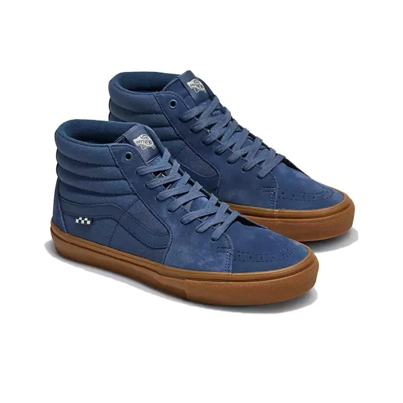 Vans Skate Sk8 Hi Vintage 'Blue Gum'-1
