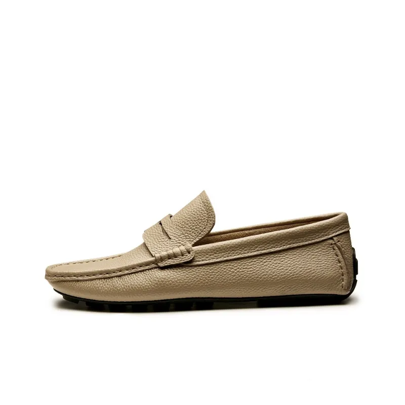 Brounvanm Men's Casual Shoes Men Low Top Black/Apricot-5
