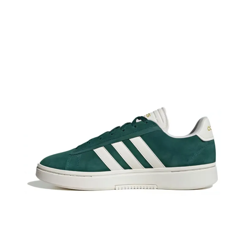 Adidas Neo GRAND COURT Alpha Cushioning, Wear Resistant Low Top Skateboard Shoes Men's Green-0