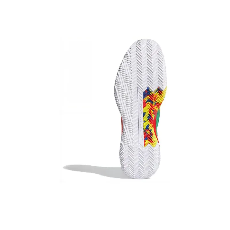 Adidas Court Vision 2.0 Shoes White/Red/Blue-5