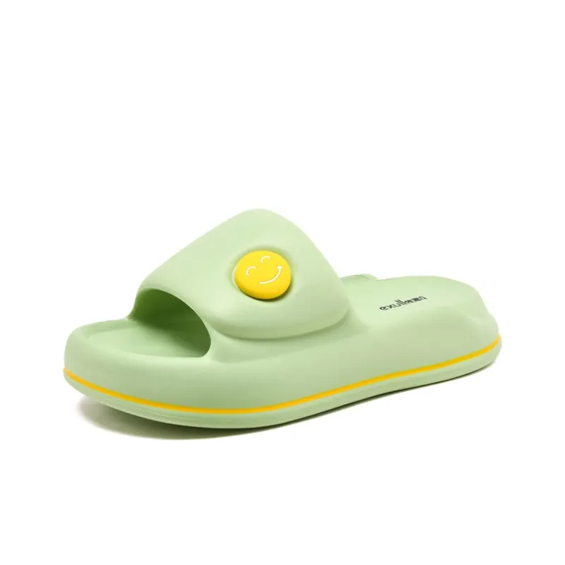 EXULL Q EVA Slide Slippers Women's Light Green-1