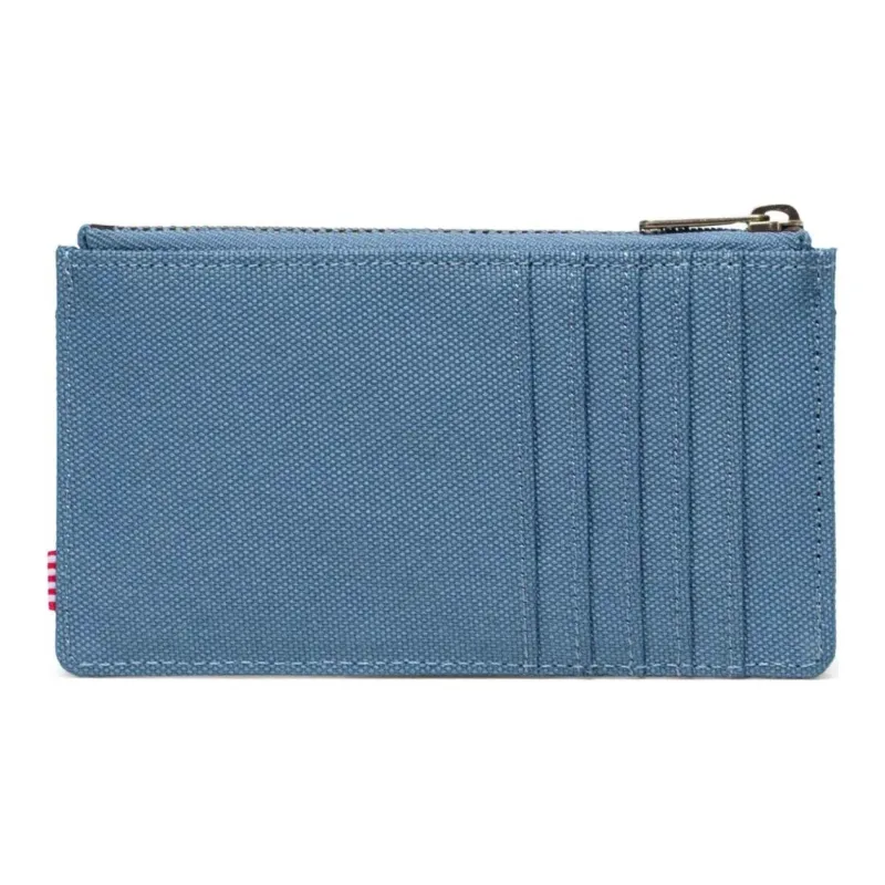Herschel EcoSystem™ 600D Fabric Card Holder Wallet Large Size Unisex Steel Blue-2