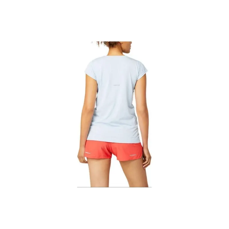 Asics Race Seamless Short Sleeve Top T-Shirt Women's Light Blue-1