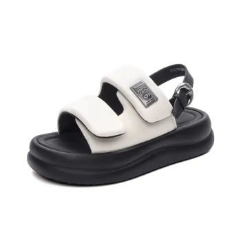 Medd Beach Sandals Women's Black/Beige