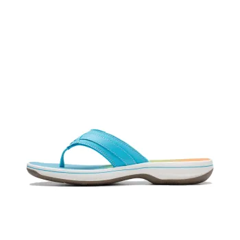 Clarks Flip Flops 3cm Women's Blue