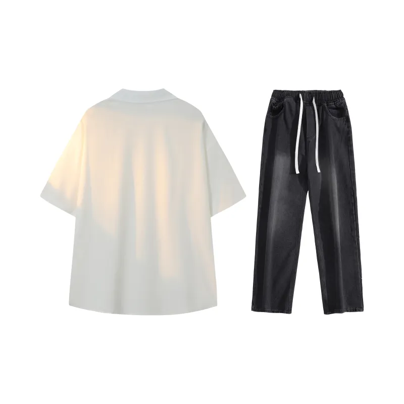 A.X.S.K Shirt Matching Set Unisex-9