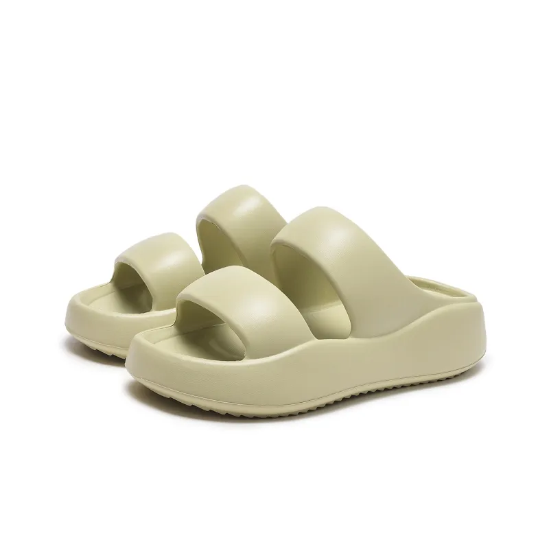 Hotwind Slide Slippers Platform Women's Solid Color-6