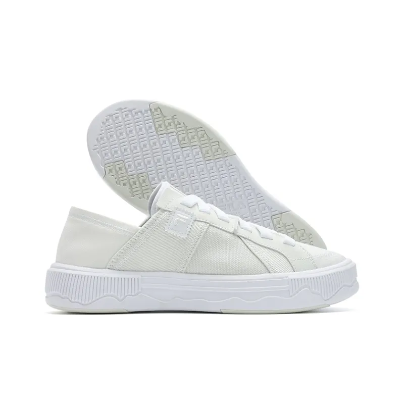 FILA FUSION POP 3 SE Anti Slip Wear Resistant Low Top Casual Shoes Women's Light Green-4