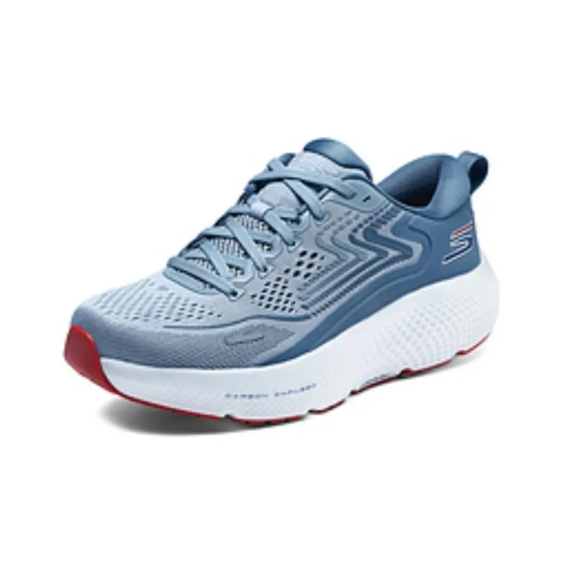 Skechers Cushioning Wear Resistant Low Top Running Shoes Men's Light Blue-2