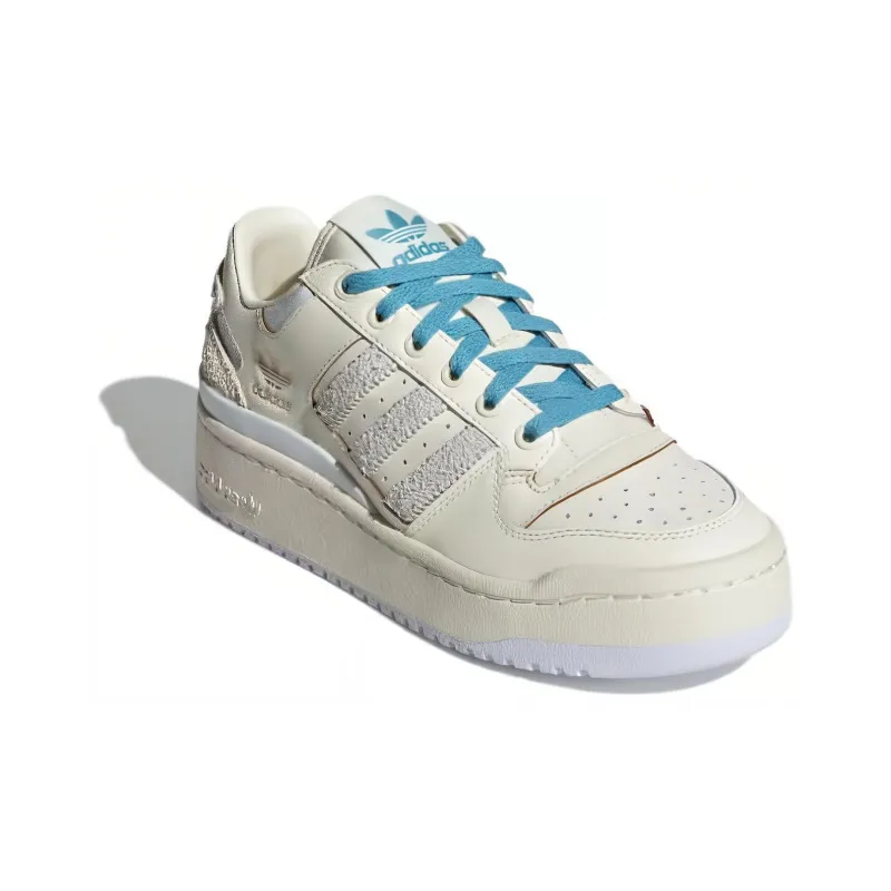 Adidas Forum Bold Off White Preloved Blue Women's-2
