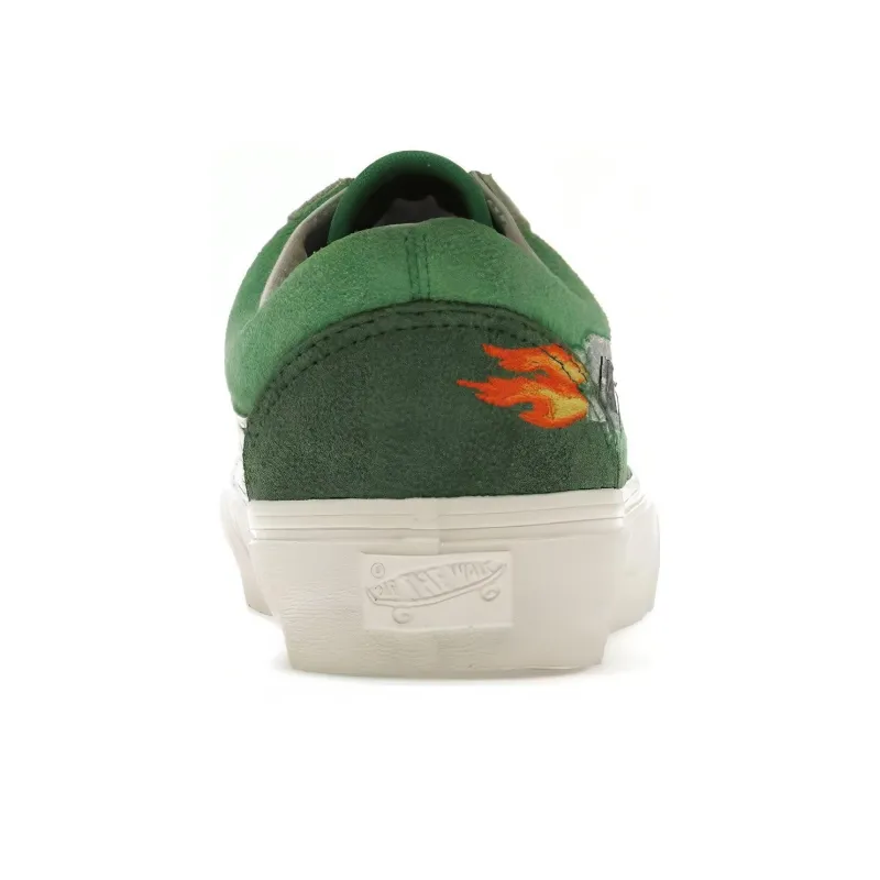 Vans Vault Old Skool X Kar L'Art De L'Automobile 'Exhaust Pack Green'-4