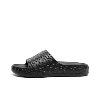HLA Slide Slippers Men Black/Gray/Apricot