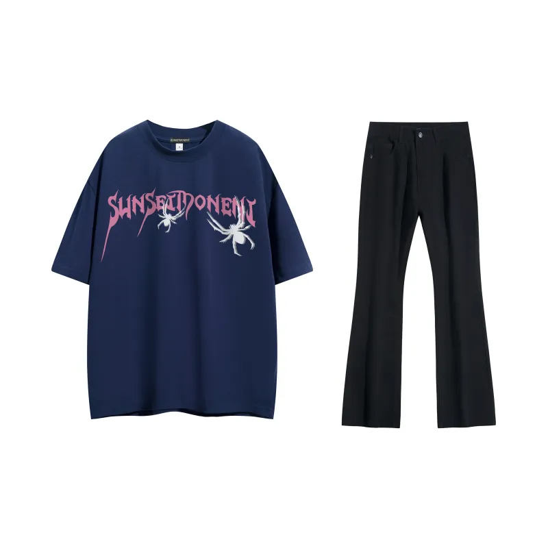 SUNSETMONENT Casual Sportswear Unisex-12