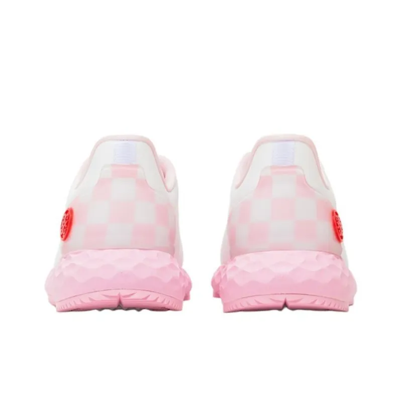 GFORE Cushioning Slip Resistant Low Top Golf Shoes Women's White Pink-3
