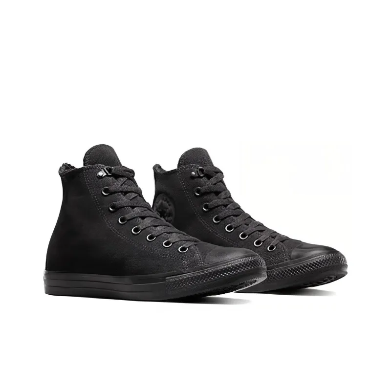 Converse Chuck Taylor All Star Durable Breathable High Top Canvas Shoes Unisex Black-2