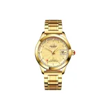 Gold Dial Steel Band